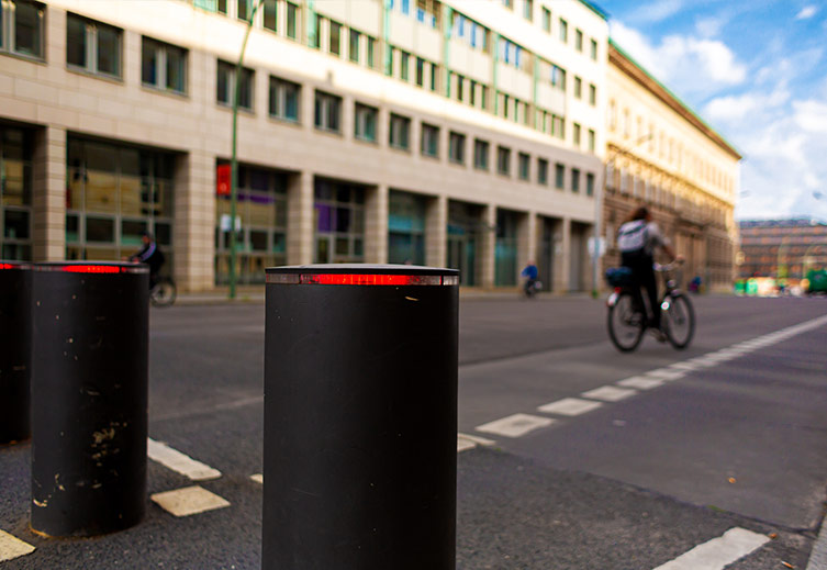 automatisk pullert med lys