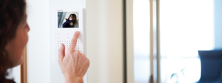 boligejendom dørtelefon med kamera