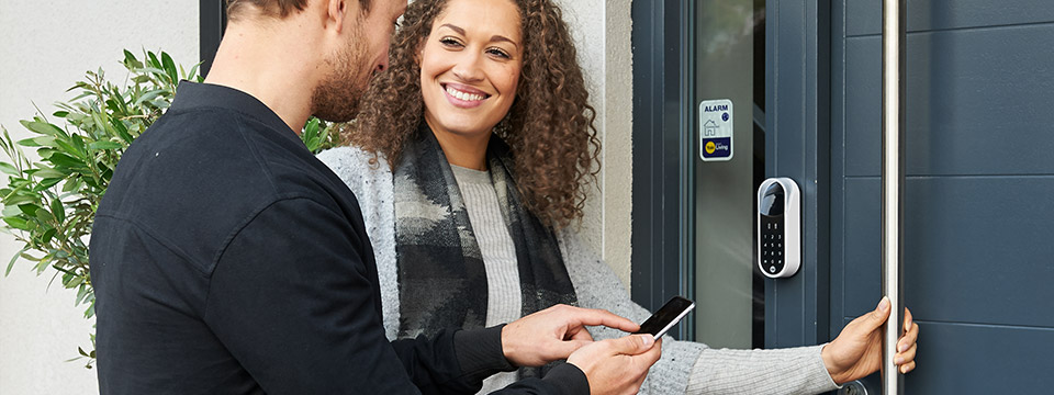 elektronisk lås iphone