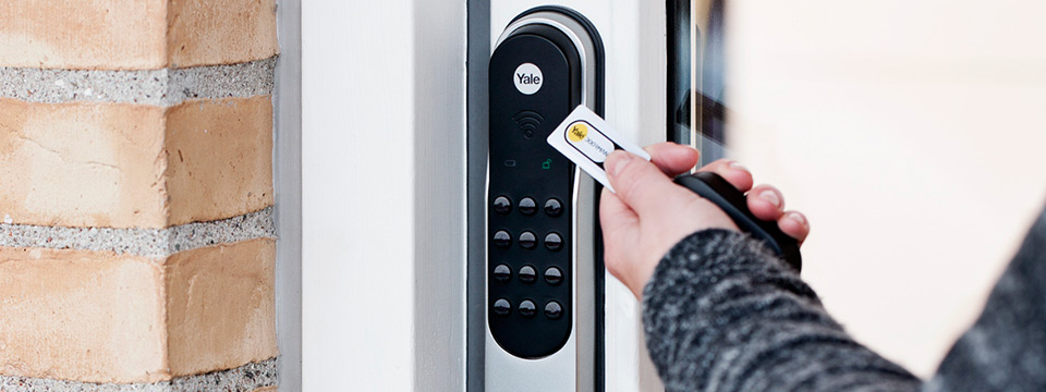 elektronisk lås med kode