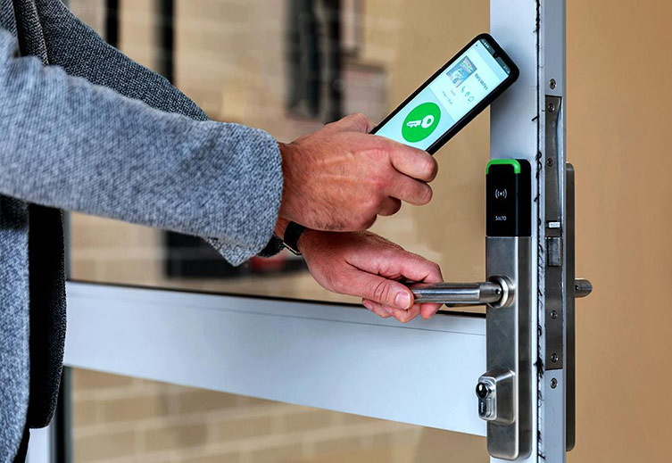 elektronisk låsesystem salto ks