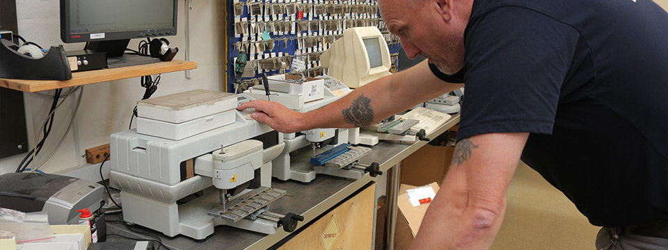 Fremstilling af nøgler