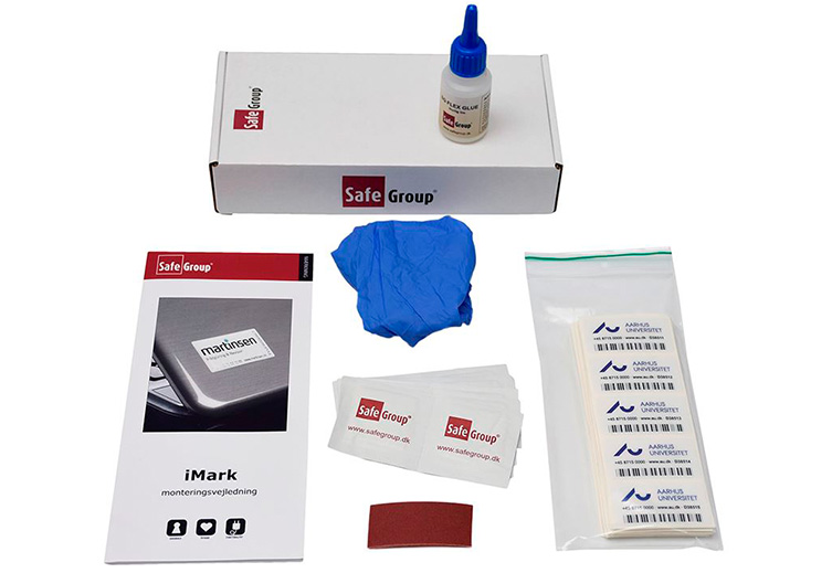 mærkning af værktøj og pc