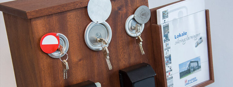 mekanisk låsesystem yderdore