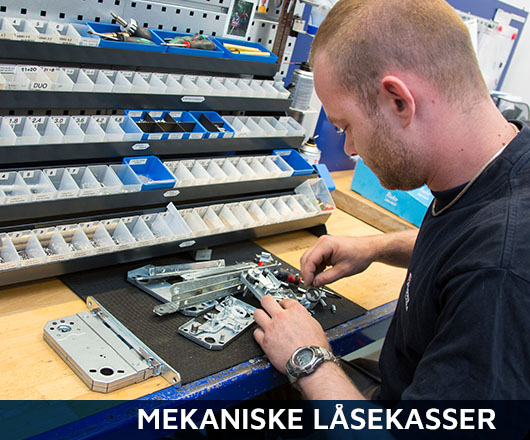 mekaniske låsekasser
