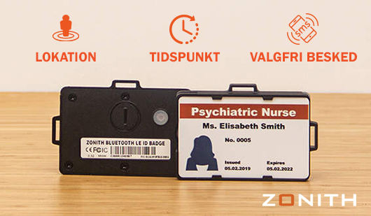 overfaldsalarm gps zonith