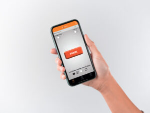 overfaldsalarm iphone app