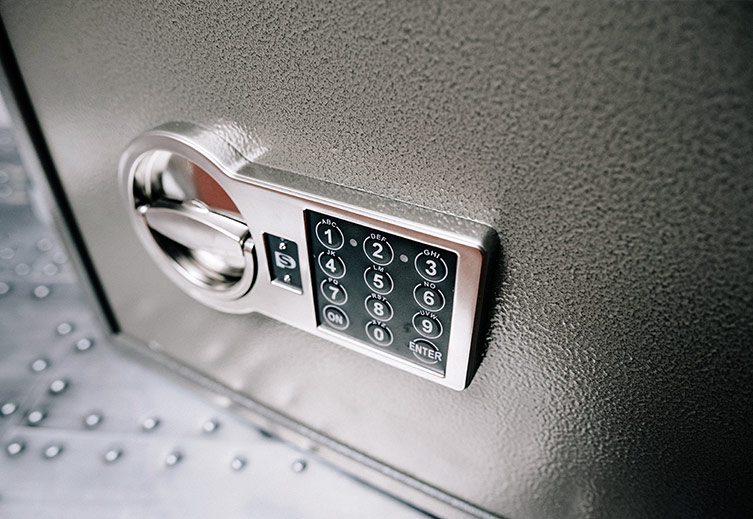 pengeskab brandsikkert - nye og brugte