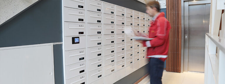 postkasse anlæg etageejendom