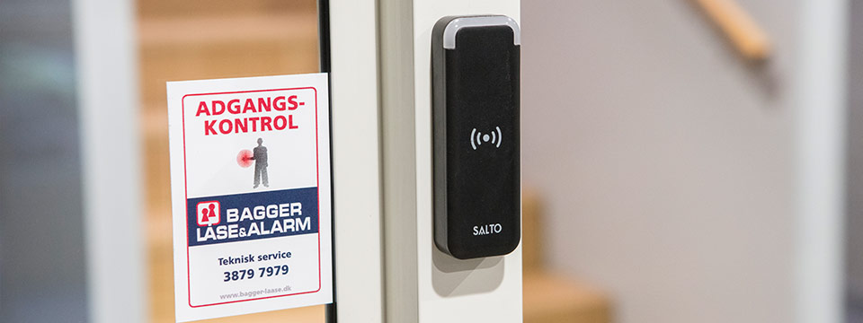 salto adgangskontrol nøglebrik