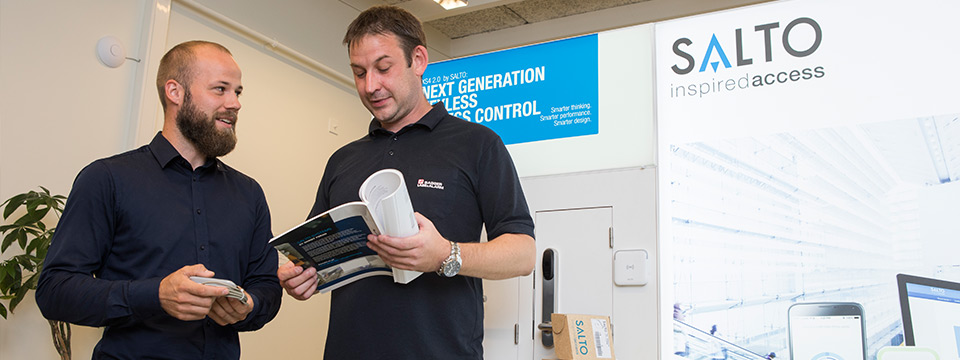 salto systems inspired access låsesystem