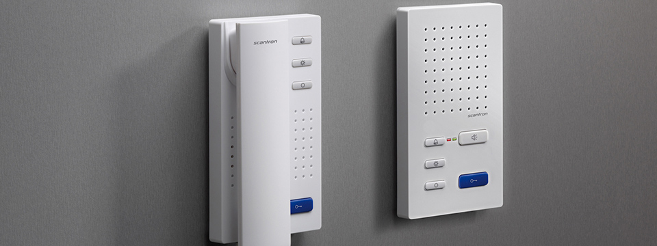 scantron dørtelefon video