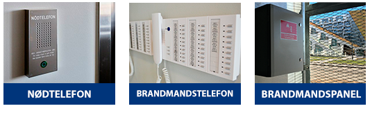 scantron dørtelefonanlæg brandkommunikation