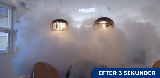 tågesikring med tågekanon 3 sekunder