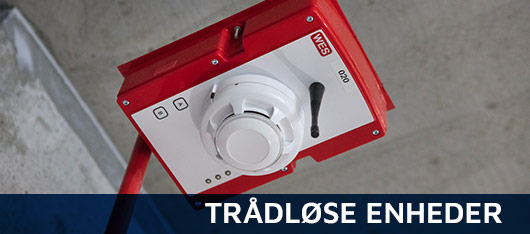 trådløs branddetektering