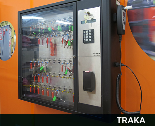 traka 21 nøgleskab