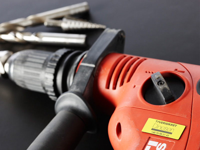 tyverimærkning værktøj