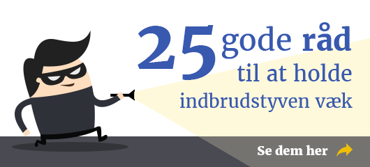 tyverisikring af bolig 25 raad