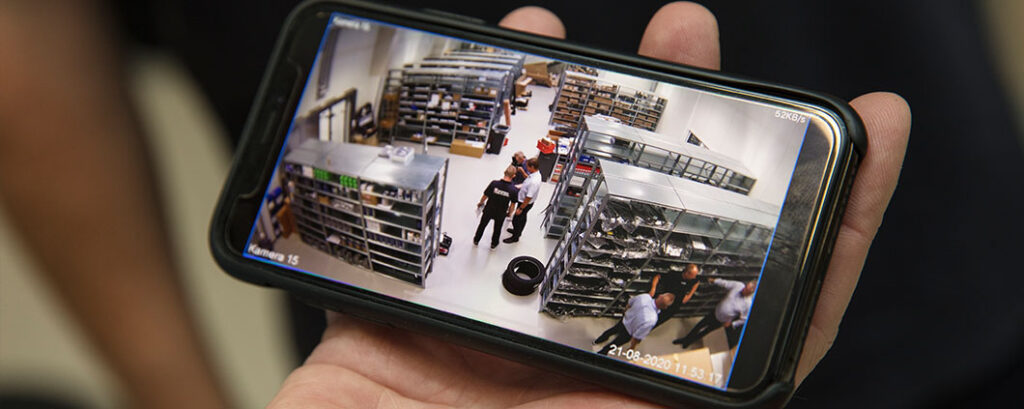 videoovervågning mobil