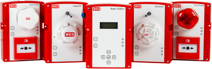 wes brandalarm til byggeplads