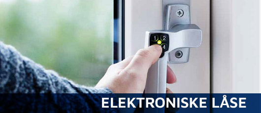 Elektroniske låse til vindue