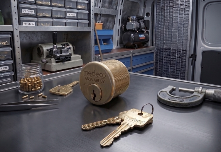 Medeco BiLevel låsecylinder